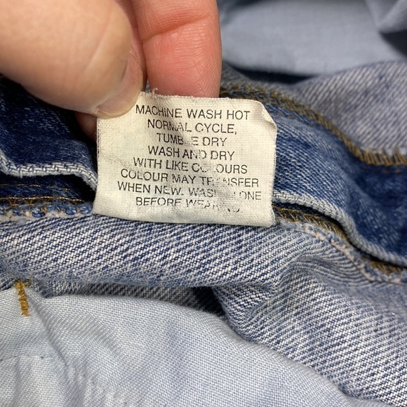 Levi 550 Denim Tapered Jeans Size 34/30 Canada 2009 - Picture 12 of 13